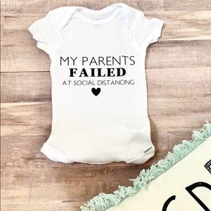 Social distancing onesie